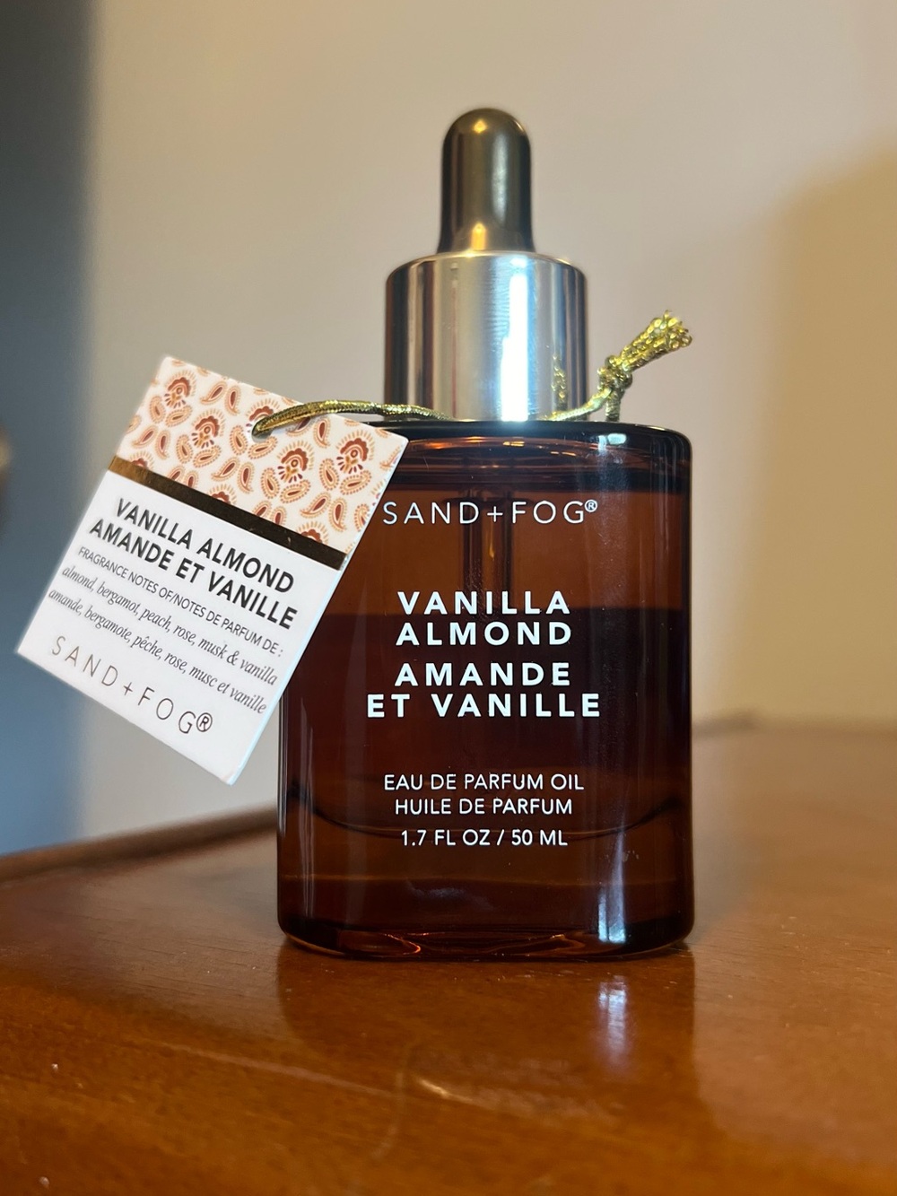 SAND + FOG Vanilla Almond Eau de Parfum Oil - 1.7 fl oz